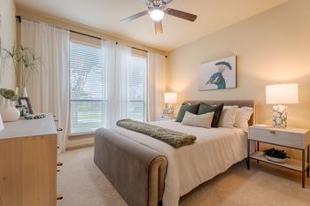 Bedroom with nightstand